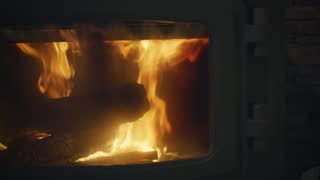 Fireplace ambient scene background for the Pomodoro timer