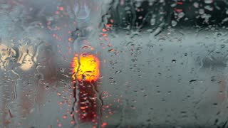 Rainy Window ambient scene background for the Pomodoro timer